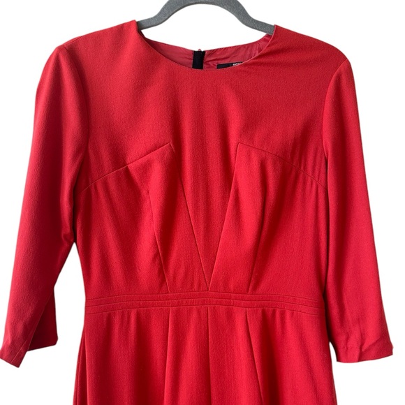 Boss by Hugo Boss Elbise Red Sheath Dress. Size 4 - Picture 2 of 8